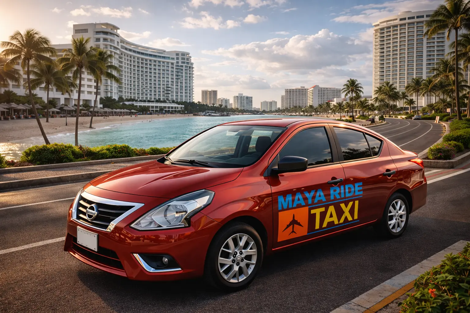 Traslado privado desde el Aeropuerto de Cancún hacia Zona Hotelera